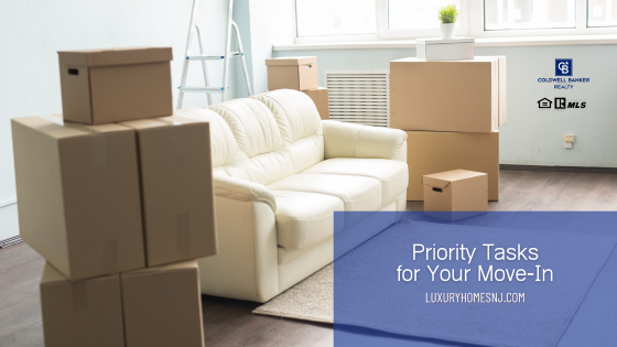Priority Tasks for Your Move-In
