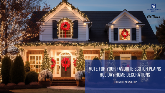 Vote for Your Favorite Scotch Plains Holiday Home Decorations