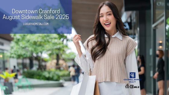 Downtown Cranford August Sidwalk Sale 2025