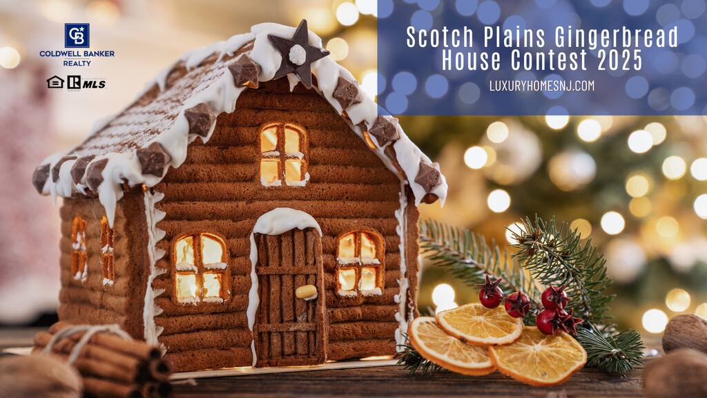 Put your creative skills to work and join the Scotch Plains Gingerbread House contest. Just make sure you register by Dec 4th for the Dec 7th event.
