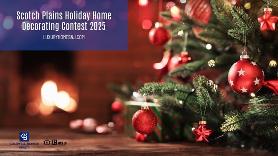 Registration for the Scotch Plains Holiday Home Decorating contest is open now. Judging opens online on December 12th.